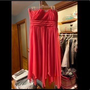 Pink sleeveless dress